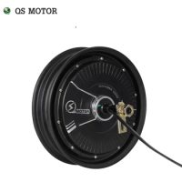 QS Motor 10*2.15inch 800W 212 V1.12 72V 40kph Low Power BLDC Motor Brushless in Wheel Hub Mtor for Electric Scooter