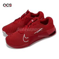 Nike 訓練鞋 Metcon 9 男鞋 紅 銀 健身 舉重 穩定 運動鞋 DZ2617-600
