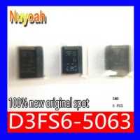 5 PCS New original spot D3FS6-5063 D3FS6 SMD silk screen 3FS6 3A 60V Schottky diode Schottky Rectifiers (SBD) (60V 3A)