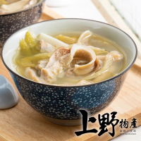 【上野物產】3包 薑絲酸菜鴨肉湯(1000g±10%/包)
