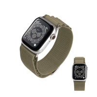 【General】Apple Watch 高山錶帶 蘋果手錶適用 38/40/41mm - 橄欖(手錶 錶帶)