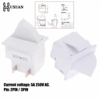 2/3Pin Refrigerator Door Lamp Light Switch Freezer Parts AC 5A 250V Universal Fridge Household Accessories