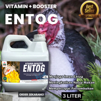 Vitamin Entog Jumbo & Sehat 3L Untuk Anakan hingga Indukan Bertelur Suplemen Nutrisi & Probiotik Men
