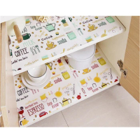 1 Roll Flamingo Kitchen Table Mat Drawers Cabinet Shelf Liners Cupboard Placemat Waterproof Oil proof Shoes Cabinet Mat