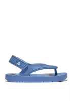 FitFlop FitFlop iQUSHION Kids Toddler Ergonomic Back-Strap Flip-Flops - Rocket Blue (FP6-A40)