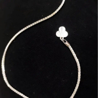 gelang kaki italy santa perak asli 925 //4.6gr