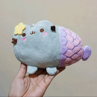 Boneka Pusheen Cat Mermaid Size 20 Cm/ Boneka Kucing/ Pusheen