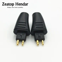 1Pair Upgrade Headphone Earphone DIY Audio Custom Male Pin Adapter for FOSTEX TH900 MKII MK2 LN006026 Connector