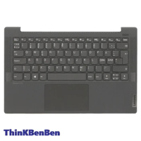 NDC Nordic Black Keyboard Upper Case Palmrest Shell Cover For Lenovo Ideapad 5 14 14IIL05 14ARE05 14ALC05 14ITL05 5CB0Y89171