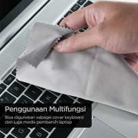 Kain Keyboard Laptop Cover Lap Cleaning Cloth Microfiber