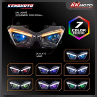 KENDMOTO Kawasaki ZX25R ZX4R ZX6R LED Headlamp Projector V1 Plus