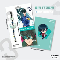 Bracelet Anime Blue Lock - Gelang Manik Charm - Gelang anime kaiser michael Bachira Nagi Itoshi Rin