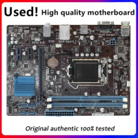 For ASUS H61M-E Computer Motherboard LGA 1155 DDR3 For Intel H61 P8H61 Desktop Mainboard SATA II PCI-E X16 Used