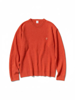 เสื้อไหมพรม AIR PALETTE KNIT PULLOVER SWEATER สีส้ม