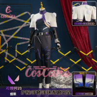 Game Valorant Vyse Cosplay Costume Sentinel Vyse Agent Rose Women Uniform Halloween Carnival Party C