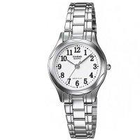 CASIO 時尚典雅服貼舒適腕錶(LTP-1275D-7B)-數字白面/25mm
