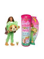 ตุ๊กตาบาร์บี้  Cutie Reveal Series 6 ดับเบิลมาสคอต ตุ๊กตาเจ้าหมาน้อยในชุดกบ HRK24 สีหลากสี