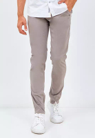 Emba Jeans EMBA DENIM - Celana Panjang Pria Slimfit Stretch Material Chino Warna Grey - Trosic