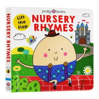 Nursery Rhymes, Roger Priddy Baby Children's books aged 1 2 3, English picture book 9780312529833