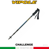 【VIPOLE 義大利 CHALLENGE 彈簧避震登山杖】S-1214/手杖/爬山/健行杖