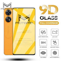 Pelindung skrin kaca terbaja 9D untuk OPPO Reno 8T, 8, 5G, 8Z, 7Z, 7, 6, 6Z, 5, 5G, 4, 3, 2, 2Z, 2F,