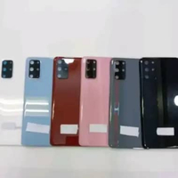 Backdoor Penutup Belakang + Ring Kamera Samsung S20 Plus G985 Biru