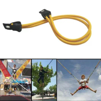 Trampoline Bungee Ropes for Kids, Elastic Latex Tubing, Double Cord, 2m