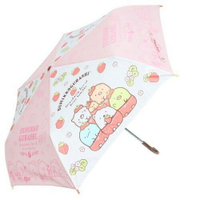 現貨 粉紅色角落生物兒童雨傘 防風 安全陶輪設計 折疊傘 小孩雨傘 角落生物雨傘  Sumikko Gurashi