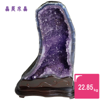 【晶辰水晶】5A級招財天然巴西紫晶洞 22.85kg(FA347)