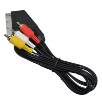 High quality Scart To 3RCA AV Cable for Entertainment System for NES Console