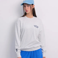 【MLB】小Logo長袖大學T 克里夫蘭守護者隊(3AMTB1141-45MGL)