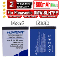 HSABAT 1800mAh DMW-BLH7 Battery for Panasonic DMW-BLH7PP Lumix DMC-GM5 GM1 DMC-GF7 DMC-GF8 GF9 LX10 LX15 DMW-BLH7E