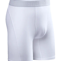 BONITOS Men Boxer Long leg Boxer Men Underwear Men Underpants Erkek Natural Cotton Sexy Boxer Shorts Top Brand Underwear Soft