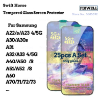 25pcs Swift Horse 21H Full Glue Tempered Glass For Samsung J3 J5 J7 Pro Prime J530 J730 J260 J2 Core J4 J6 J8 Plus 2018 J250