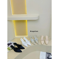 CAO GÓT NAGASHOES MŨI NHỌN PHỐI DÂY NƠ 6P NAC297