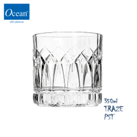 泰國 Ocean TRAZE系列 PST(過往)/PRE(當代)/FTR(未來) DOUBLE ROCK 350mL 威士忌杯