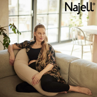 【Najell】可調整型孕婦枕 哺乳枕 側睡枕 月亮枕(人體工學設計 一枕多用途)