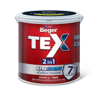 สีทาภายนอก BEGER TEX 2IN1 ด้าน#A 1GL