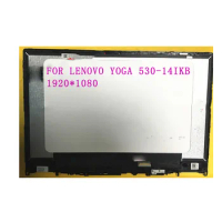1366*768 FOR YOGA 530-14IKB 530 14 series lcd TOUCH SCREEN DIGITIZER LCD DISPLAY ASSEMBLY WITH FRAME