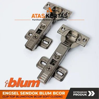 Anti Karat Engsel Sendok BLUM Slow Motion - Engsel Lemari Kitchen Set Soft Close Full Bungkuk