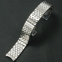 Stainless Steel Watch Band for Tissot 1853 Junya T063 Watch Strap T063610 T063617 T063639a Refinished Steel Belt 20mm
