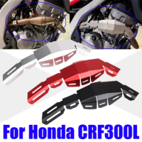 Motorcycle Exhaust Pipe Heat Shield Cover Guard Protector Anti-Scalding Accessories For Honda CRF300L CRF300 L CRF 300 L 300L