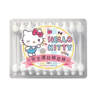 Hello Kitty 安全護耳棉花棒50支(盒)『STYLISH MONITOR』三麗鷗授權 D420318