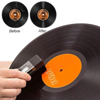 Vinyl Record Cleaner Multifunctional Vinyl Record Dust Remover Brush Vinyl Records Cleaning Kit Turntable Player Accessories
