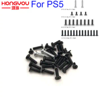 5sets Handle Full Set Screw For Sony PS5 PlayStation Dualshock 5 DS5 Controller Screws Head Screw Replacement