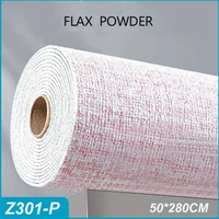 SKY - (PAKET 5 Roll) Wallpaper Linen 5 Roll | Wallpaper Dinding | Dekorasi Kamar | Wallpaper Dinding