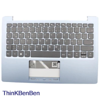 DE German Blue Keyboard Upper Case Palmrest Shell Cover For Lenovo Ideapad 120S 11IAP Winbook S130 11 11IGM 5CB0P23657