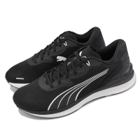 【PUMA】慢跑鞋 Electrify Nitro 2 男鞋 黑 白 輕量 路跑 氮氣中底 基本款 運動鞋(37681401)
