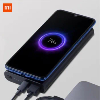 Xiaomi PowerBank 10000mAh Fast Wireless Charger with USB Type C For Smart Mobile Phone Quick Charge Portable External Powerbank