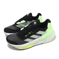 【adidas 愛迪達】慢跑鞋 Adistar CS 2 M 男鞋 黑 綠 厚底 運動鞋 愛迪達(ID0367)